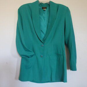 Green Blazer by Baronesa Size 8